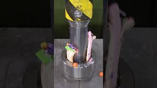 Compilation Of Best Candy Crushes With Hydraulic Press hydraulicpress crushing satisfying [upl. by Gemperle]