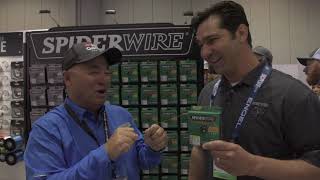 SpiderWire Stealth Smooth 12 carrier braid  ICAST 2019 [upl. by Cleave]