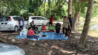 BBQ amp Satai2 Di Taman Tasik SemenyihGang Abey Mancing Dapat Ikan Mayan [upl. by Eiramaneet672]