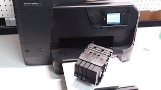 How to repair the HP Officejet Pro 860086108620863067006600 Print head [upl. by Eiramnerual926]