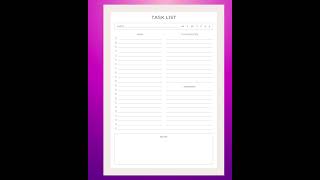 Study Planning Pages Planner Sheets 5 Different Design Layout sizes A5 PDF EPS formats Vol1 [upl. by Azyl424]