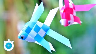 How to Make a Ribbon Fish  LampZoom [upl. by Ree556]