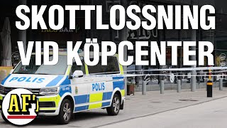 En man skjuten vid köpcentrer i Malmö ”Förhör vittnen” [upl. by Narrat697]