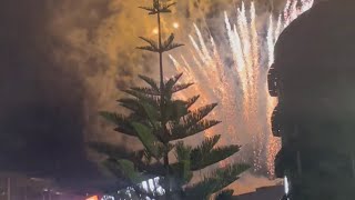 2024 New year celebrations fireworks😍🎆  Melbourne australia Happy New Year [upl. by Adnilram]