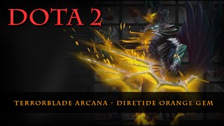 Dota 2  Terrorblade Arcana Diretide Orange [upl. by Corinne]