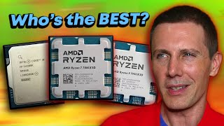 Whats the BEST Gaming CPU  Ryzen 7 7800X3D vs Ryzen 9 7950X3D Vs i914900K [upl. by Strohl]