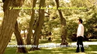 Jesús Adrián Romero  Mi Universo Lyrics on EnglishLetra en Español [upl. by Rodmur587]