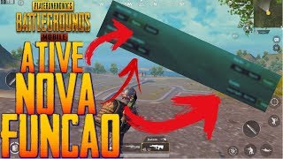 ATIVE A NOVA FUNÇÃO DE MIRA PARA MELHOR MUITO NO PUBG MOBILE [upl. by Henrik523]