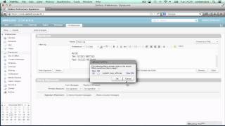 Tutorial 1 Zimbra 7  Create new zimbra account [upl. by Betz304]