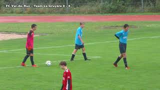 19 09 2021 Chamionnat Youth League B FC Val de Ruz Team La Gruyère 1 2 0 1 HD 1080p [upl. by Wesle]