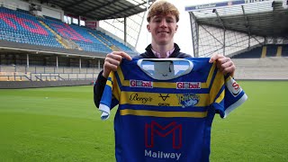 England U18 Rugby Union international McCormack commits to Rhinos [upl. by Oirasan]