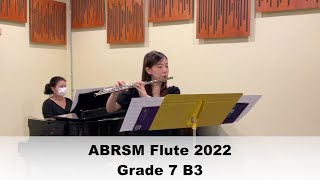 Johannès Donjon Offertoire Op 12  Grade 7 B3 ABRSM Flute Exam Pieces from 2022 [upl. by Accemahs]