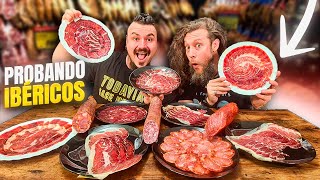 Probando JAMÓN IBÉRICO de SALAMANCA con el VIKINGO 🙌 [upl. by Skardol]