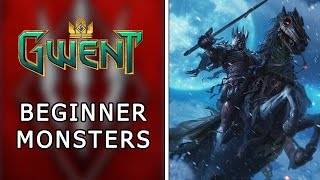 Gwent  Beginner Monsters Deck Guide  Basic Weather [upl. by Norrehc375]