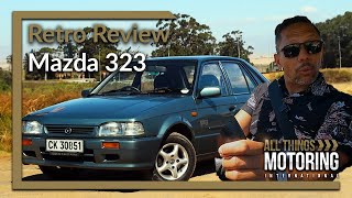 Mazda 323  Retro Review  ALL THINGS MOTORING [upl. by Uttica]