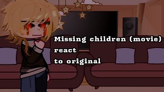 Missing children react to FNAF x Gacha club special for 322 subs  Okichi [upl. by Lleuqram]