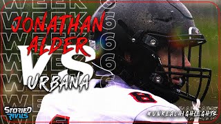 HIGH SCHOOL FOOTBALL  Jonathan Alder vs Urbana  HIGHLIGHT [upl. by Ehgit124]