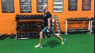 Kettlebell Split Squat [upl. by Fedak843]