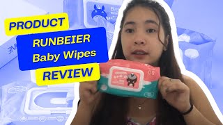 RUNBEIER Baby Wipes  Hygiene Review  0137 [upl. by Assirk269]