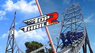 Top Thrill 2  Cedar Point Project 2024  Front  Back POV  NoLimits 2 PreCreation [upl. by Asiole169]