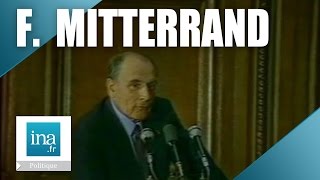 François Mitterrand quotNos ancêtres les Gauloisquot  Archive INA [upl. by Aysahc]