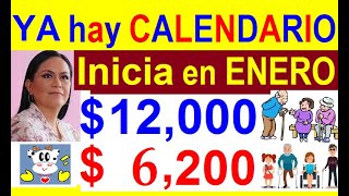 YA HAY CALENDARIO PAGO DOBLE 29 DE ENERO AL 23 DE FEBRERO ENTREGA DE TARJETAS 65 Y MAS DE DICIEMBRE [upl. by Salchunas]