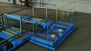 Pallet Transfer Conveyor System [upl. by Gensler]