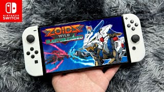 Zoids Wild Blast Unleashed on Nintendo Switch OLED Gameplay [upl. by Porche717]