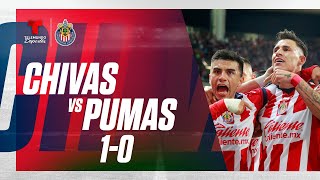 Highlights amp Goles  Chivas vs Pumas 10  Telemundo Deportes [upl. by Settera552]