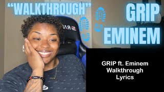 First Time Hearing quotWalkthroughquot Grip Ft Eminem REACTION  WHEN ICE MEETS FIRE [upl. by Ahgem]