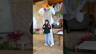 Payaso fantasma que te sigue Disfraces que se pueden hacer en casa PARTE 30 Halloween [upl. by Albur242]