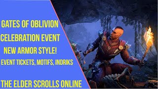 Earn a new Armor Style with the Gates of Oblivion Celebration Event in ESO 2023 [upl. by Sterne324]