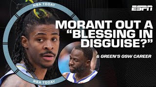 Ja Morants seasonending surgery  Draymond Green considered retirement 😦  NBA Today [upl. by Atcele886]