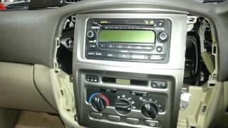 How to remove the radio from a Toyota Landcruiser [upl. by Ohce]