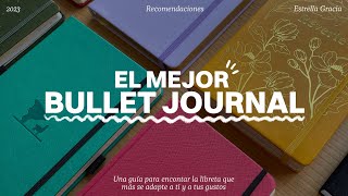 La MEJOR LIBRETA para hacer bullet journal ✨📒 [upl. by Orth]