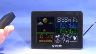 The New Digoo DGTH8868 Full Colour Screen Weather Station [upl. by Arahat]