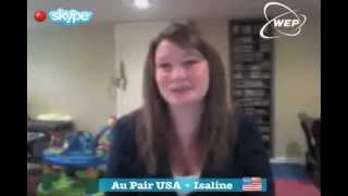 Témoignage WEP Au Pair USA Isaline [upl. by Blakelee]