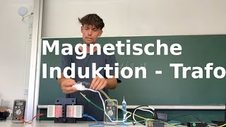 Magnetische Induktion  Transformator [upl. by Casaleggio]