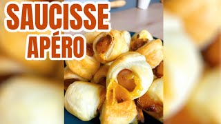 APERO MINI HOT DOG  5 Recette Minute [upl. by Ardnasac]