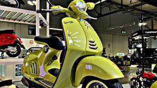 8 New Vespa Scooters Of 2023 [upl. by Ardnasxela]