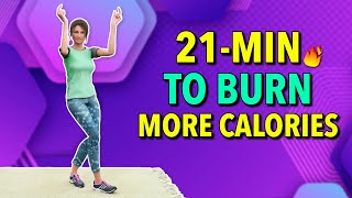 21Min Dance Workout Class to Burn More Calories [upl. by Senhauser]