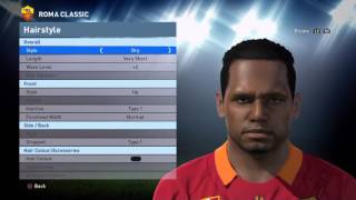 PES 2016 A MANCINI face copy  stats ROMA [upl. by Asinet250]