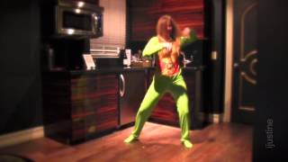 MILEY CYRUS TWERKING IN ONESIE  iJustine [upl. by Lucais]