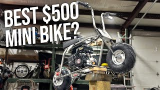 Best Budget Mini Bike Rascal Lite Build  Race [upl. by Sternlight]