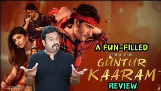 Guntur Kaaram Movie Review by Filmi craft Arun  Mahesh Babu  Sreeleela  Trivikram Srinivas [upl. by Yggep]