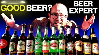 Beer expert blind judges quotgoodquot macro beer  The Craft Beer Channel [upl. by Eaj637]