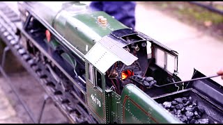 Miniature trains on Chassen Park Urmston [upl. by Clemen]