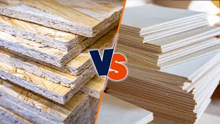 Plywood vs OSB Choosing the Best Building Material 2023 [upl. by Jacey]