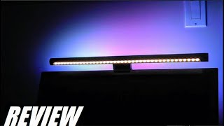 REVIEW Yeelight Smart LED Monitor Light Bar Pro  RGB Backlight amp Desk Lamp WiFi [upl. by Elvis17]