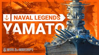 ⚓ Naval Legends Marathon Yamato The largest battleship ever built  🔊 Now in 6 languages [upl. by Sale]